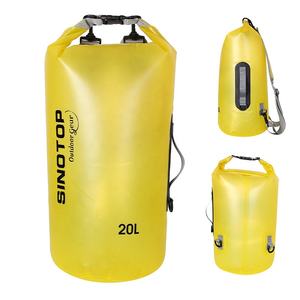 Sac à dos sec Transparent, <span class=keywords><strong>pas</strong></span> <span class=keywords><strong>cher</strong></span>, extérieur, léger, océan, natation, rouleur, imperméable, sec, pour la dérive, le Kayak, le Camping - Product Image 1