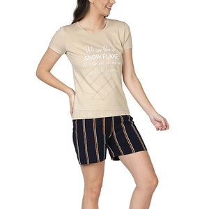 Ensemble short pour femmes 2025 Nouveau style de vêtements d'entraînement en coton avec logo personnalisé Vêtements d'entraînement Ensembles courts pour femmes - Product Image 1