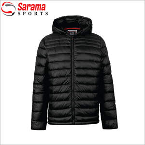 Vente en gros de veste personnalisée pour hommes manteau de sport d'hiver coupe-vent imperméable en polyester taille plus style décontracté chaud pour l'extérieur - Product Image 2