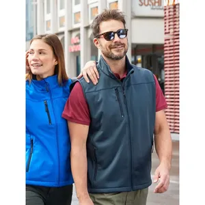 Chaleco Softshell Sostenible para Hombre, para Senderismo, con Bolsa Impermeable - Product Image 6