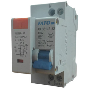 เบรกเกอร์ป้องกันไฟรั่ว FATO CFB31LE 32A 2P 230V 50Hz - Product Image 1