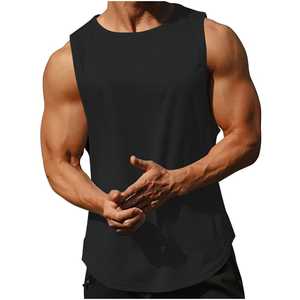 Camiseta Deportiva de Gimnasio de Alta Calidad, Ropa Deportiva, Camiseta sin Mangas con Logotipo Personalizado para Hombre, Ropa Deportiva Activa para Gimnasio - Product Image 4
