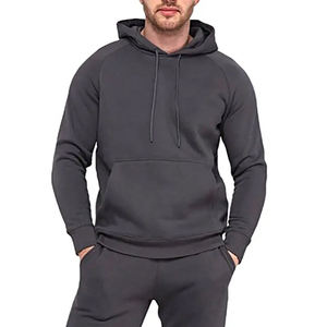 Survêtement personnalisé 100% coton éponge de haute qualité pour hommes, taille XXL, pantalon de survêtement d'hiver, ensemble de sweat-shirt, tissu en polaire respirant - Product Image 5