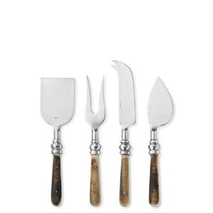 Juego de tablas de queso creativas únicas de alta calidad, manijas de madera de bambú hechas a mano de acero inoxidable, suministros de herramientas de queso de última llegada - Product Image 1