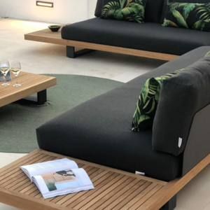 OEM <b>Modern</b> Stylish L-Shaped <b>Sofa</b> Set for Living Room Comfortable Convertible Removable Cushions <b>Modern</b> Style - Product Image 3