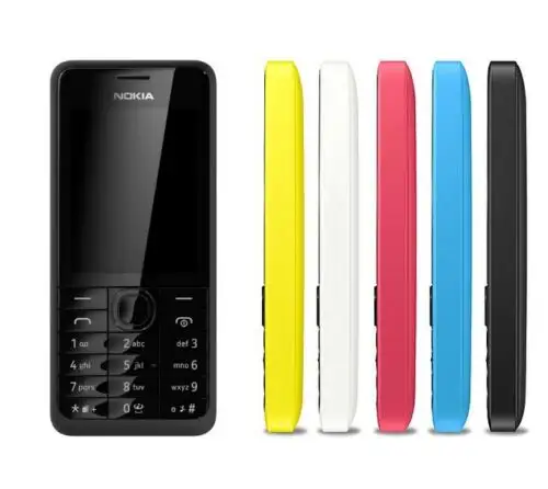 wholesale Original 3g second phone Unlocked Cell Phone cheap price 2.4 Inches For nokia 301