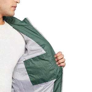 Hot Sale Men's Fashionable Slim Bomber Jacket Customized <b>Long</b> Sleeve Canvas for Winter Easy to <b>Match</b> High Street Style - Product Image 5