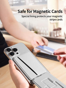 ขาตั้งโทรศัพท์แม่เหล็กสำหรับการถ่ายทอดสด - ดีไซน์ที่วางการ์ดแบบพับได้ ปรับความสูงได้ บางเฉียบ ขนาดพกพา ใช้ติดตั้งบนโต๊ะ - Product Image 2