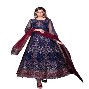 ชุดแมกซี่เดรสปักลายผ้าแจ็คการ์ด Tawakkal สุดหรูสำหรับงานแต่งงานงานปาร์ตี้และโอกาสสุดหรู - Product Image 1