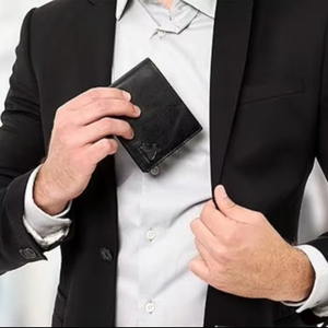 ODM OEM Monederos largos personalizados con logotipo Carteras para hombre Cartera de cuero genuino Monedero de cuero para hombre - Product Image 6