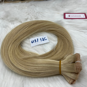 MEILLEUR PRODUIT Balayage Couleur Personnalisée 100% Double Drawn Qualité Vietnamienne Vague Naturelle Remy Chinois Sans Nœuds Sans Perte Unique - Product Image 2