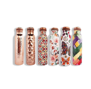 Bouteille de verres en cuivre au design élégant disponible en vrac fournisseur de qualité supérieure à un prix abordable - Product Image 3