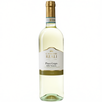 Vin blanc italien Pinot Grigio DOC de qualité supérieure - 750 ml - 6 bouteilles - Fabriqué en Italie - Frais et élégant