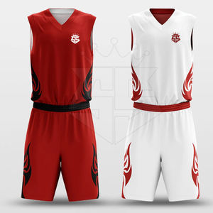 Uniforme Reversible de Entrenamiento de Baloncesto, Ropa de Equipo con Logotipo Personalizado, Gran Oferta, Barato - Product Image 3