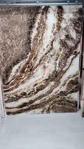 Adiva Turkish Carpet Gaziantep Modern Woven Floral Polypropylene <b>Cushioned</b> High <b>Pile</b> Home Living Room Area Rug - Product Image 5