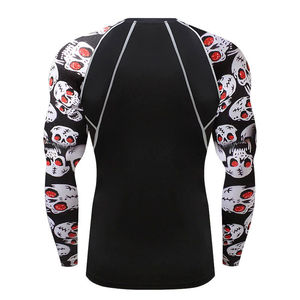 Rashguard de Compresión para Hombre, Estilo Nuevo, Más Vendido, Directo de Fábrica, OEM, Alta Calidad, para BJJ, MMA, Traje de Baño, Ecológico - Product Image 3