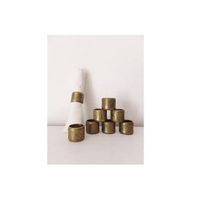 Rond de serviette en laiton décoration de vaisselle pour la maison et le jardin Rond de serviette en laiton pour fournisseur en gros en vrac - Product Image 4