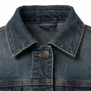 Chaqueta Vaquera de Invierno para Mujer de Primera Calidad, Mangas Completas, Estilo Casual, Tejido de Algodón Resistente, Cómoda, Transpirable y a la Moda - Product Image 4