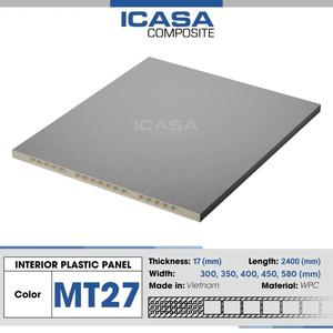 แผงไม้ WPC หลากสีสำหรับตกแต่งภายในบ้านสำนักงานเฟอร์นิเจอร์ห้องนอนใช้แผ่นพลาสติกคอมโพสิต - Product Image 2