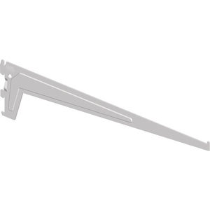 <b>Brackets</b> 500 Mm Beam Length 60 Kg Steel <b>White</b> Aluminum 3 Mounting Hooks Element System - Product Image 1