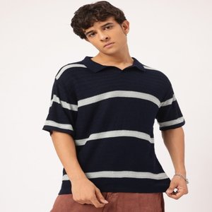 ODM Supply Camiseta con cuello de Polo para hombre Impreso 100% Algodón Tejido transpirable Longitud regular con mangas cortas Hecho EN LA India - Product Image 1