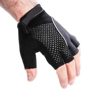 Gants de vélo à doigts courts avec rembourrage en gel, design personnalisé 2026, pour le cyclisme en plein air, la route, le vélo, le sport - Product Image 1