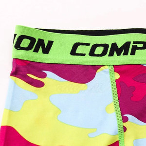 Streetwear Breathable Quick Dry Eco-Friendly Compression <b>Shorts</b> Oversized Workout Wear Customized Design Pattern <b>for</b> <b>Men</b> - Product Image 3