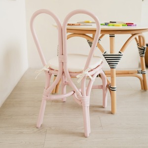 Lovely pink bunny <b>chair</b> <b>for</b> kids party decoration <b>children</b> furniture set rattan <b>table</b> and toddler <b>chairs</b> - Product Image 4