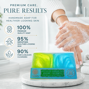 Cosmetic Manufacturer Wholesale Bulk Supply EU Marine Freshness Handmade Natural <b>Soap</b> OEM ODM Private Label Artisan Bar <b>Soap</b> - Product Image 2