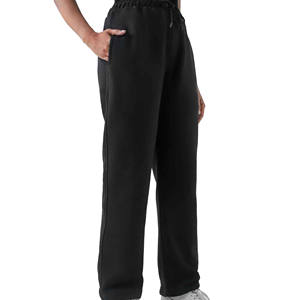 Haute qualité femmes coton biologique taille moyenne pantalons de survêtement personnalisé Gym Joggers pantalon léger respirant décontracté utilisation droite - Product Image 6