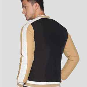 Chaqueta de sublimación de moda para ropa de calle personalizada 2025, chaqueta deportiva de equipo personalizado, chaqueta universitaria de satén para hombre de Rasheed Mfg Co - Product Image 5