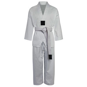 Uniforme de karaté judo grande taille uniforme de karaté professionnel en coton mélangé uniforme léger de karaté d'arts martiaux respirant - Product Image 4