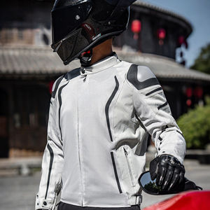 Traje de moto Cordura a prueba de viento personalizado, ropa deportiva de carreras, conjunto de chaqueta y pantalón, diseño de nailon de talla grande, impermeable para montar en moto - Product Image 2