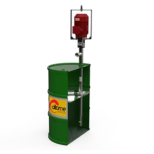 Barrel pump. High viscosity food grade (FDA) stainless steel. Electric screw barrel pump can be used for tomato paste etc.