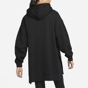 Sudadera con capucha holgada informal con hombros caídos para mujer de alta calidad con bolsillo grande de manga larga y Color sólido para Otoño Invierno primavera 2026 - Product Image 3