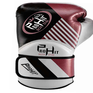 Ropa deportiva con empuñaduras Guantes de boxeo personalizados de diseño profesional más vendidos Guantes de boxeo de lucha de cuero con dedos completos - Product Image 4