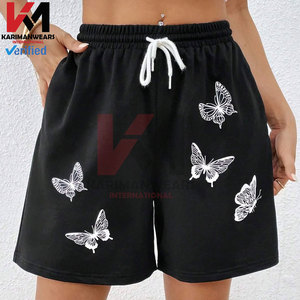 Pantalones cortos de verano personalizados para mujer, ropa de calle, conjuntos de pantalones cortos de yoga y gimnasio, pantalones cortos de algodón de talla grande para motorista, diseños personalizados, pantalones cortos de Yoga a la moda - Product Image 5