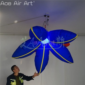 Effrayant Halloween ballon gonflable suspendu Piranha langue décorations de vacances <span class=keywords><strong>maison</strong></span> <span class=keywords><strong>hantée</strong></span> avec effrayant monstre fleur - Product Image 2