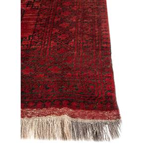 Kiaan Hand Knotted Wool Rugs <b>Red</b> & Orange Geometric Abstract Kilim Design for Home for Entryway Hallway 9x12 Rectangle for Teens - Product Image 4