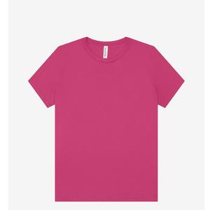 Camiseta Básica de Cuello Redondo para Mujer, Camiseta de Manga Corta para Jóvenes - Product Image 4