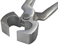 Top Notch Fabriqué à la main 12 "Extracteur de sabot de cheval en acier inoxydable Nipper Spreader | Outils de coupe de sabot de maréchal-ferrant avec des dents pointues