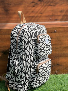 Nouveau design sacs pour ordinateur portable en chanvre sacs à dos durables nouveauté jute avec coton unisexe multi-usages sacs à dos de voyage - Product Image 4