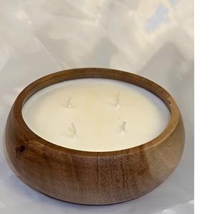 Tendencia industrial, cera de diseñador de acero inoxidable de madera, tarros de velas únicos, tarros de velas perfumadas, tarros de velas de madera forjada - Product Image 2