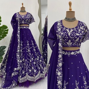 Haute sur demande mariage et fête porter dames Lehanga Choli meilleur prix fournisseur de Surat indien robe traditionnelle - Product Image 2