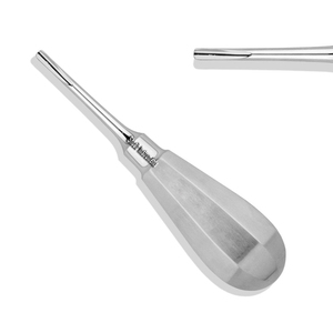 Elevador de raíz de acero inoxidable curvo de 3,5mm de alta calidad #41 Extracción manual de dientes Instrumento oral Instrumentos quirúrgicos dentales - Product Image 1