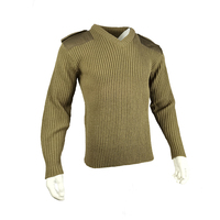 Pulls en tricot à col en V pour hommes en tissu acrylique personnalisables, respirants, anti-rétrécissement, de haute qualité, pour l'hiver, directement de l'usine