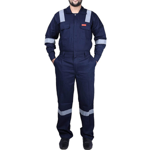 Uniforme de travail professionnel vêtements de travail combinaison globale de sécurité réfléchissante étanche à l'eau hommes combinaison de vêtements de sécurité - Product Image 1