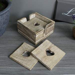 Posavasos de madera con forma de flor para bebidas, café, té, corcho, posavasos de pizarra, posavasos de té de Acacia personalizado antideslizante para almohadillas de vajilla - Product Image 2