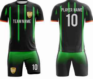ชุดฟุตบอลแบบกำหนดเอง ดีไซน์ล่าสุด ปี 2026 |   เสื้อฟุตบอลพิมพ์ลายดิจิทัลระบายอากาศได้ดี |   ชุด OEM แขนสั้นน้ำหนักเบา - Product Image 1