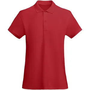 Camiseta Polo de Algodón Orgánico de Manga Corta para Mujer, Promocional, Marca Prince - Product Image 4